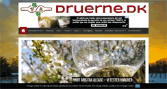Desktop Screenshot of druerne.dk